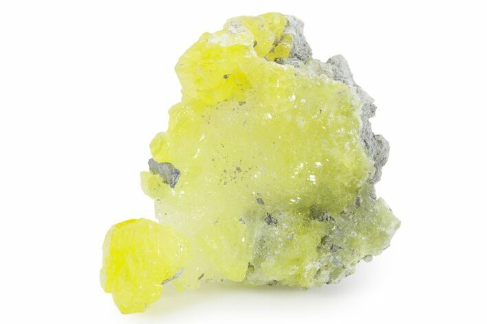 Lemon-Yellow Brucite - Balochistan, Pakistan #354669